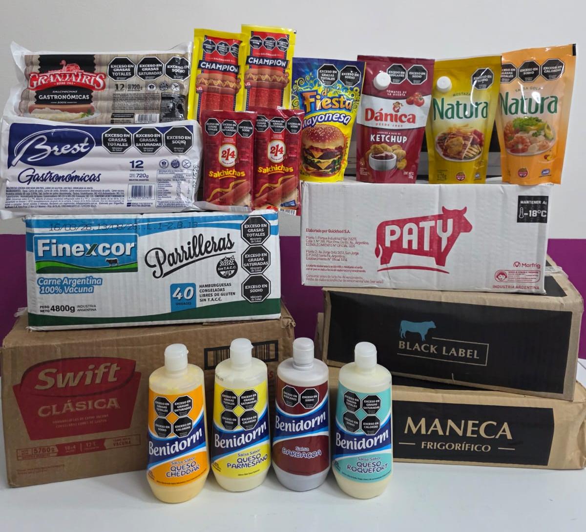 Combos Mega Fiesta - Productos